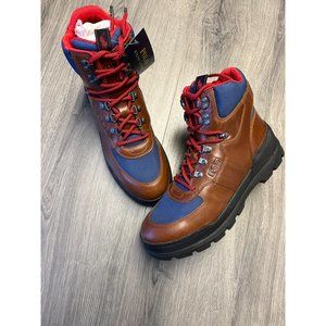 Polo Ralph Lauren Oslo tactical boot tan navy leather / nylon